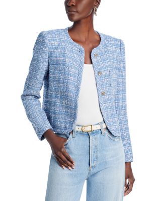 Derek Lam 10 Crosby - Emilia Tweed Collarless Jacket