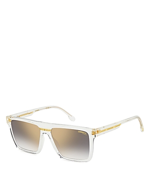 Carrera Victory Flat Top Sunglasses, 58mm In White