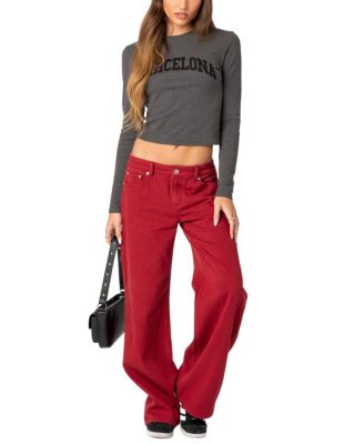 Roman Low Rise Slouchy Jeans