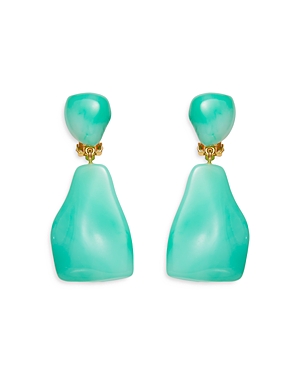 Lele Sadoughi Wilma Drop Earrings in 14K Gold Plated