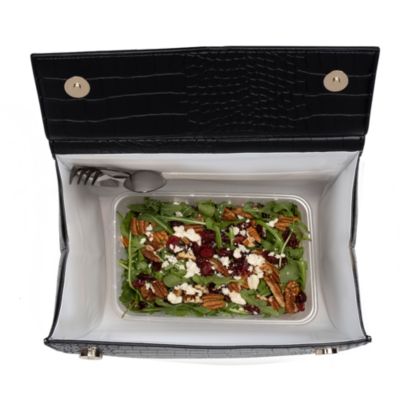 The Faux Croc Embossed Luncher