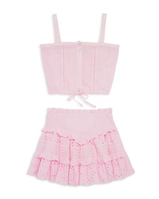 KatieJnyc - Girls' Willow Top and Skirt Set - Big Kid