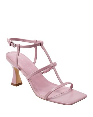 Marc Fisher LTD. - Women's Dennie Square Toe Strappy Mid Heel Sandals