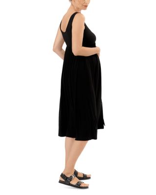 Sleeveless Henley Nursing Dress