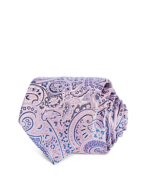 The Men's Store At Bloomingdale's Woven Paisley Classic Tie 100% Exclusive In Pink