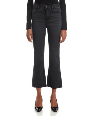 Le Crop Mid Rise Cropped Bootcut Jeans in Kerry