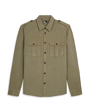 The Kooples Button Front Military Shirt