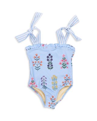 Pink Chicken - Girls' Hero One Piece Swimsuit - Little Kid