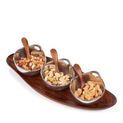 Portables Triple Condiment Server