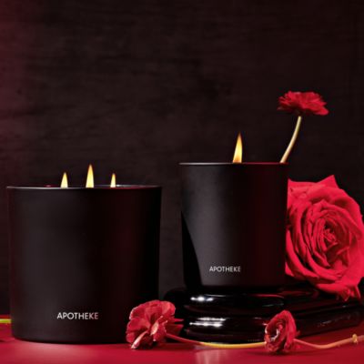 Charcoal Rouge Scented 3-Wick Candle, 26 oz.