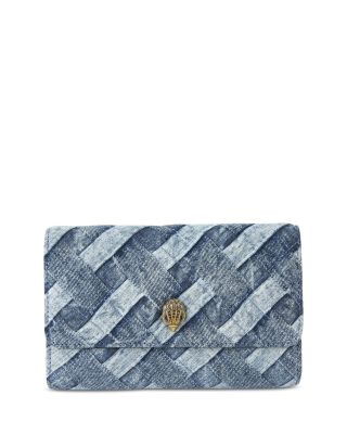 KURT GEIGER LONDON - Kensington Denim Wallet on Chain