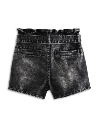 Joe's Jeans Girls' Gia Regular Fit Belted Denim Shorts Little