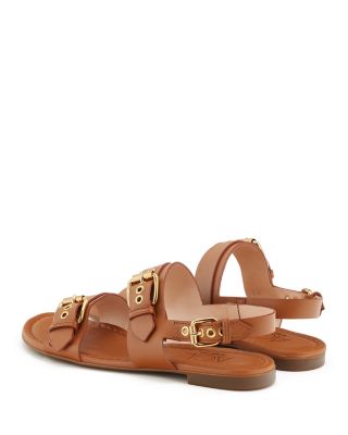 Women&#39;s Summer Nero Buckled Strappy Slingback Sandals