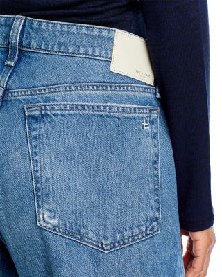Dre Low-Rise Cuffed Baggy Jeans in Meyer