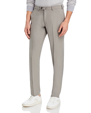 Shop Emporio Armani Moon Mist Suit Pants