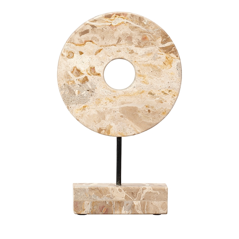 Jamie Young Soleil Marble Decorative Stand