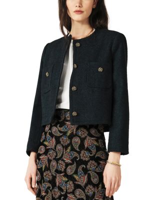 ba&sh - Meredith Cropped Boxy Jacket