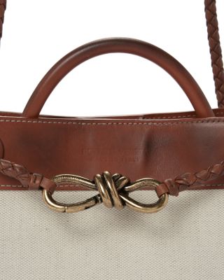 Small Andiamo Canvas Shoulder Bag