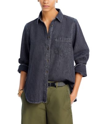 Derek Lam 10 Crosby Wesley Denim Shirt | Bloomingdale's Women