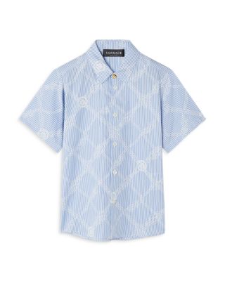 Versace - Boys' Nautical Medusa Shirt - Big Kid