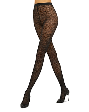 Wolford Floral Jacquard Tights