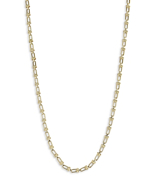 Moon & Meadow 14K Yellow Gold Stirrup Link Chain Necklace, 18