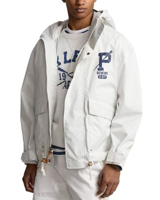 Polo Ralph Lauren Twill Graphic Hooded Jacket | Bloomingdale's