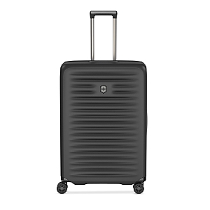 Shop Victorinox Airox Advanced Large Spinner Suitcase In Black