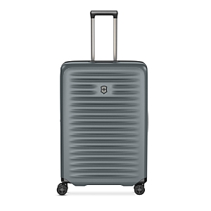 Shop Victorinox Airox Advanced Large Spinner Suitcase In Storm Gray