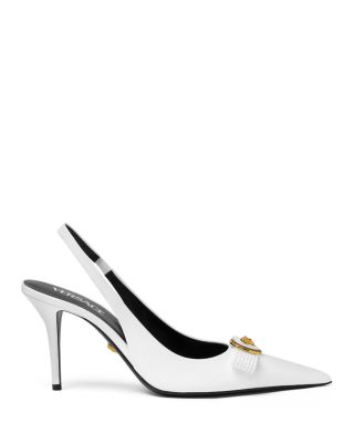 Women's Gianni Ribbon 85mm Slingback Pumps