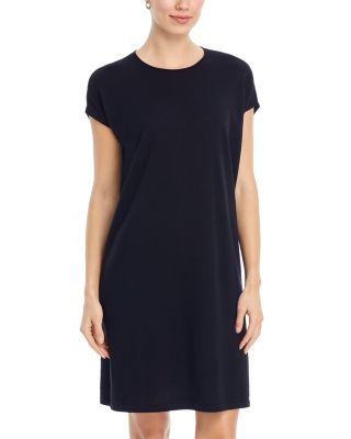 Eileen Fisher - Merino Wool Round Neck Dress