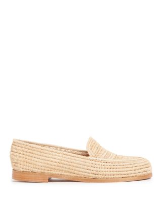 PALOMA BARCELÓ - Women's Amaranta Raffia Loafers