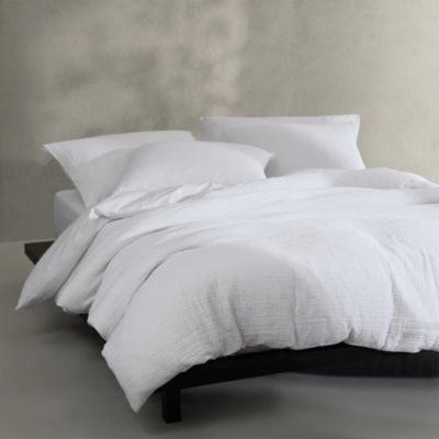 Washed Texture Cotton Jacquard Comforter Set, King