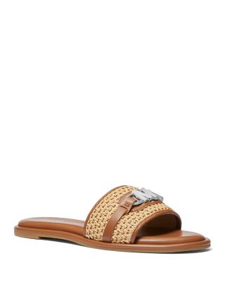 Michael Kors - Women's Ember Logo Slide Sandals