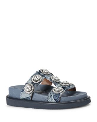 Kurt Geiger London Orson hotsell quilted 35mm sandals