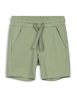 Miles The Label Boys' French Terry Shorts - Little Kid In Dusty Green