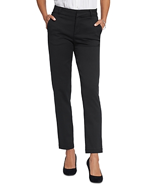 Shop Nydj Sadie Slim Pants In Black