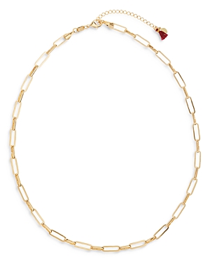 Shop Shashi Patron Chain Necklace, 21-23 In Gold