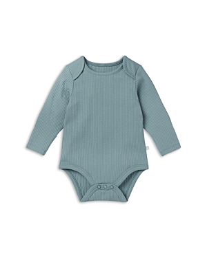 Mori Unisex Ribbed Long Sleeve Bodysuit - Baby In Sky