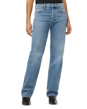 The 90s Niki High Rise Straight Jeans in Bad Habit