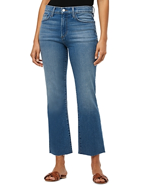 The Callie High Rise Cropped Flare Jeans in Glimpse