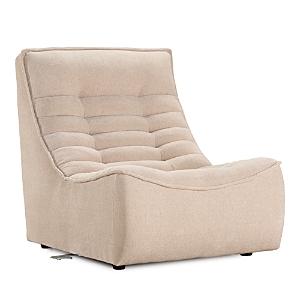 Shop Giuseppe Nicoletti Trattino Armless Chair In Riccio 524 Sabbia