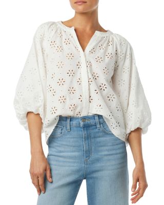 Joe's Jeans - The Andie Cotton Eyelet Top