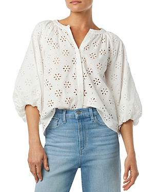 Joe's Jeans The Andie Cotton Eyelet Top