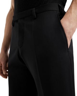 Slim Fit Tropical Wool Trousers