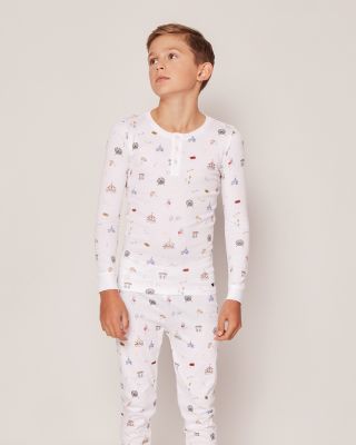 Unisex Pima Cotton Carnival Memories Pajama Set - Little Kid, Big Kid