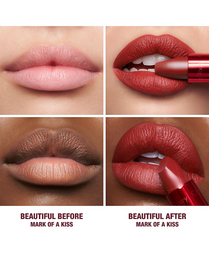 Shop Charlotte Tilbury Matte Revolution Luminous Modern-matte Lipstick In Mark Of A Kiss