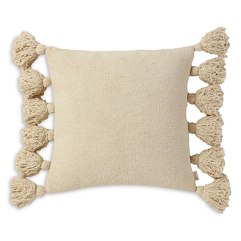 Sunday Citizen Pom Pom Throw Pillow In Sahara Tan