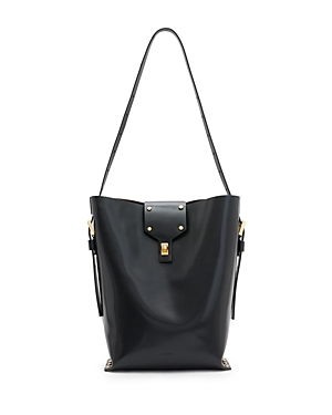 Shop Allsaints Miro Shoulder Bag In Black