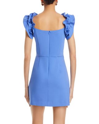 Whisper Ruffled Mini Dress